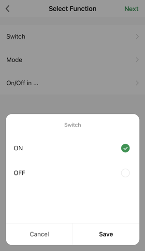 Switch screen